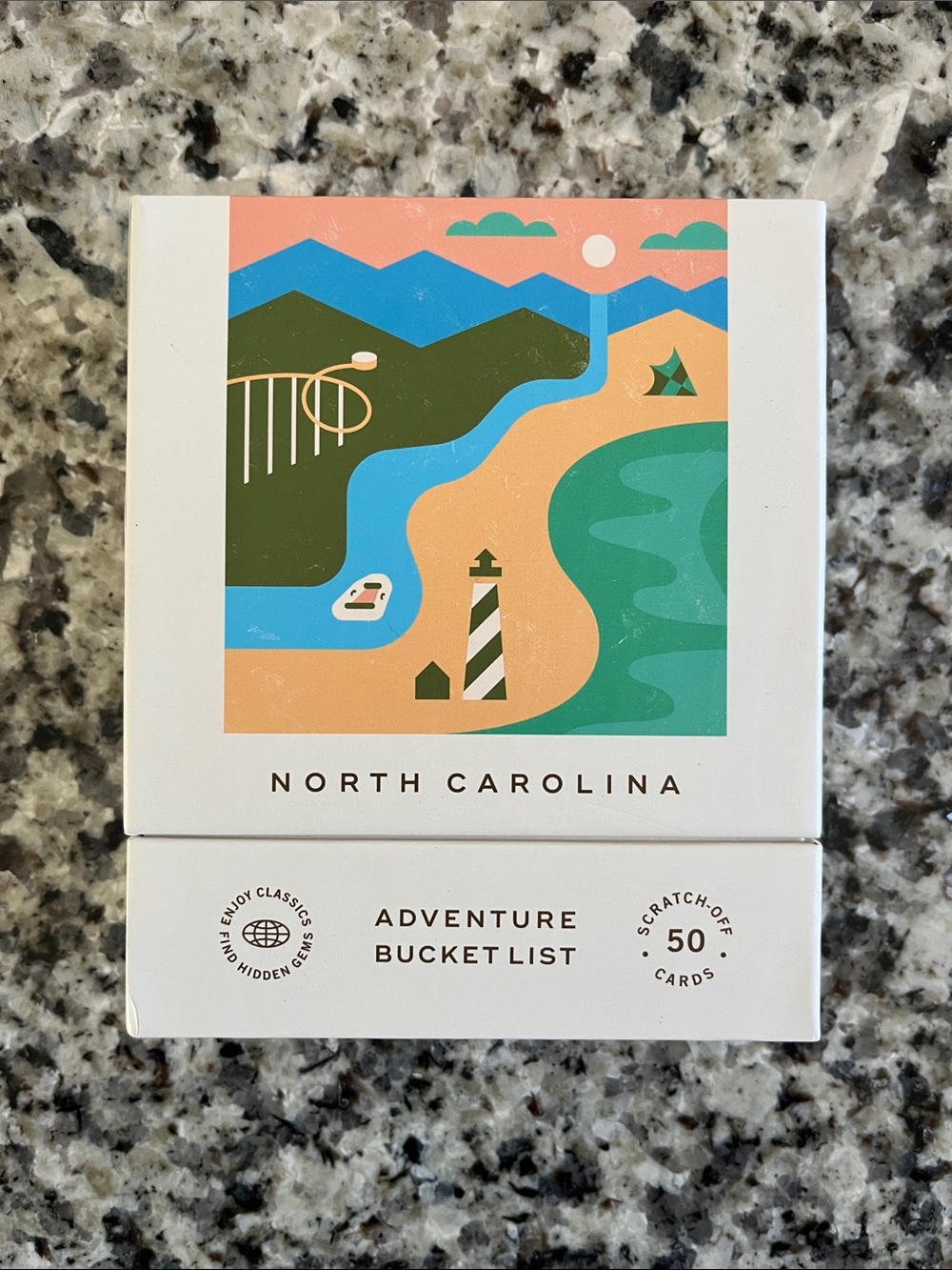 NC Bucket List Scratch Card Set